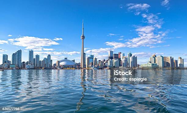 Skyline Of Toronto Stock Photo - Download Image Now - Toronto, Urban Skyline, Ontario - Canada