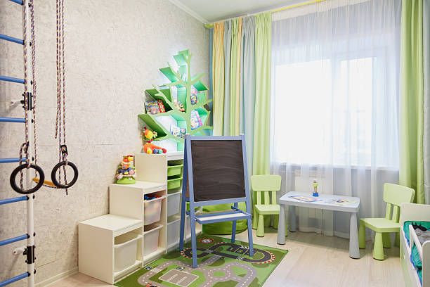 istock interior of kids playing room 636579542