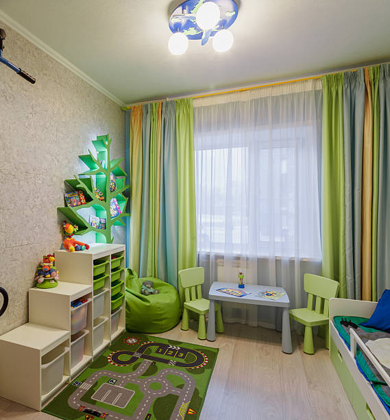 istock interior of kids playing room 636579666