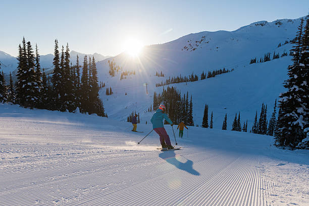istock Friends skiing on a sunny day 636580348
