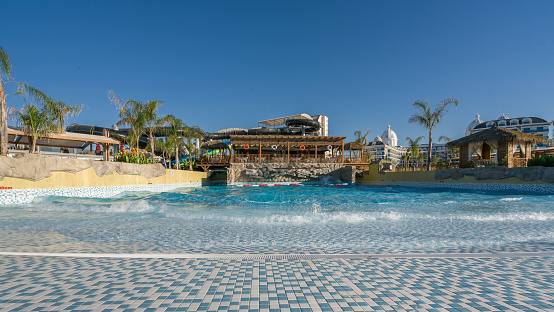 Lux Hotel Resort Swimming Pool ,Wave pool in the morning