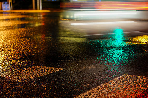 istock Rainy night in the big city 636592752