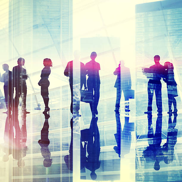 istock Business People Commuter Discussion Busy Concept 636592890