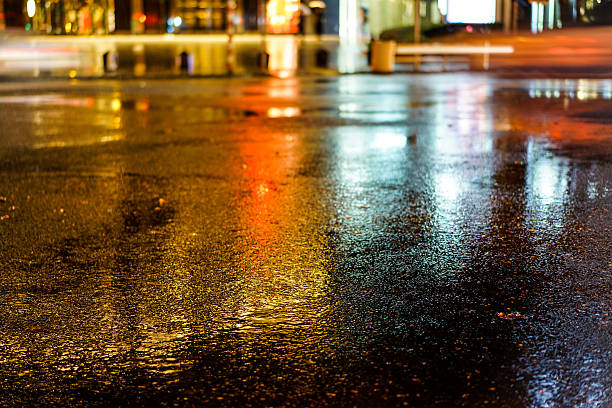 istock Rainy night in the big city 636594170