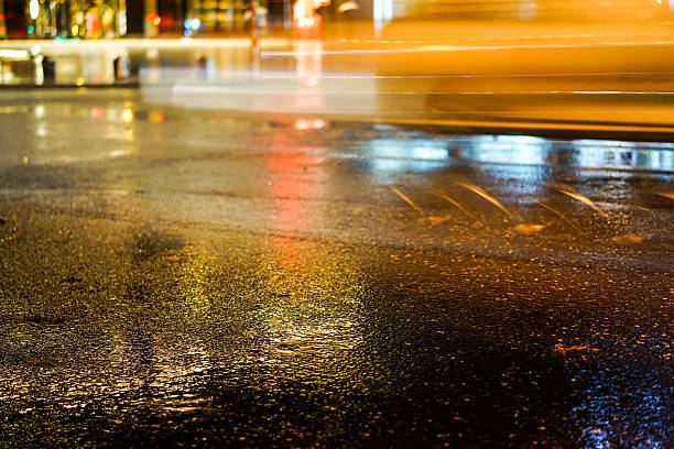 istock Rainy night in the big city 636594312