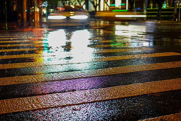 istock Rainy night in the big city 636594706