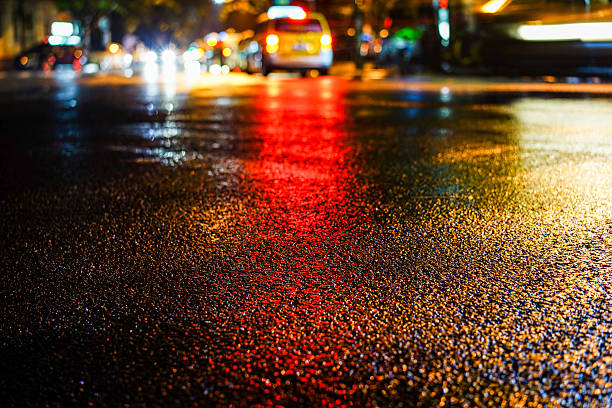 istock Rainy night in the big city 636602648