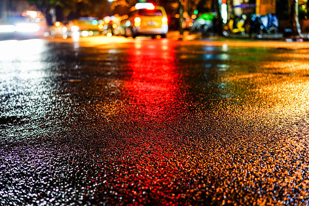 istock Rainy night in the big city 636602734