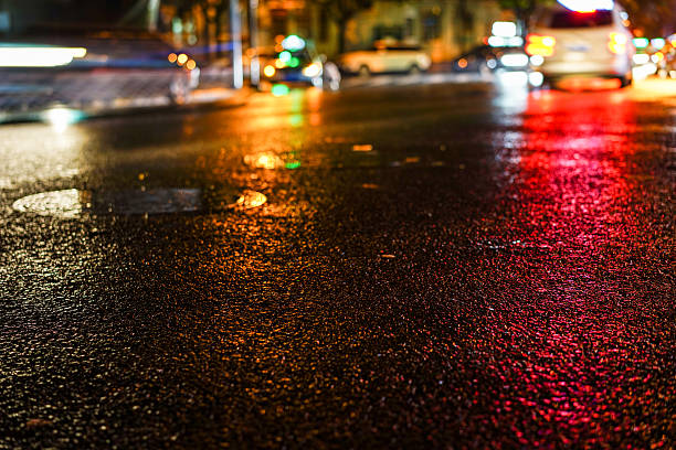 istock Rainy night in the big city 636603066