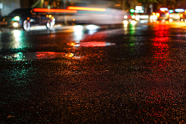 istock Rainy night in the big city 636603228