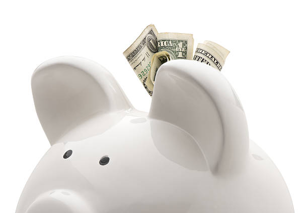 istock piggy bank and US dollars 636605220
