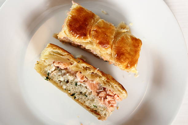 Salmon Puff Pastry Pie