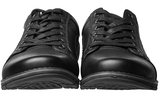 Black Mens Shoes Stock Photo - Download Image Now - Adult, Arts Culture ...