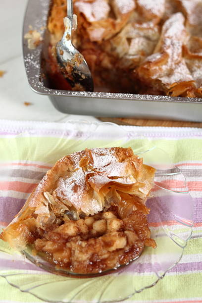 istock Filo Pastry Topped Apple Pie 636614556
