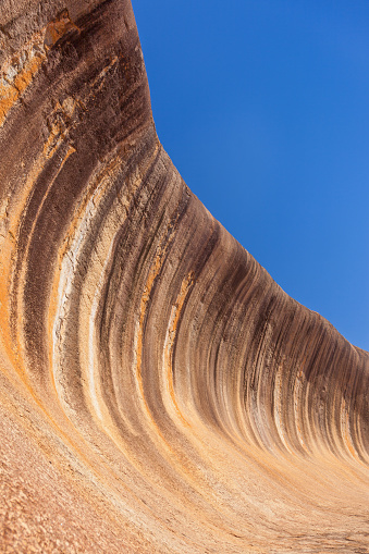 Wave Rock, near Hyden in Western Australia.