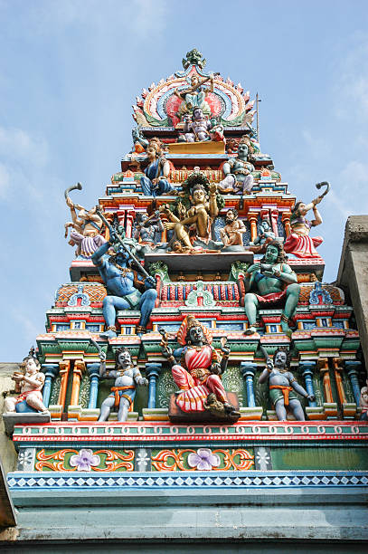 istock Sri Muthumariamman Kovil hindu temple at Matale 636617468