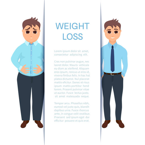 ilustrações, clipart, desenhos animados e ícones de perda de peso de um homem - men muscular build abdominal muscle large