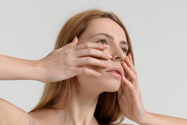istock Close-up of beautiful female hands 636624746