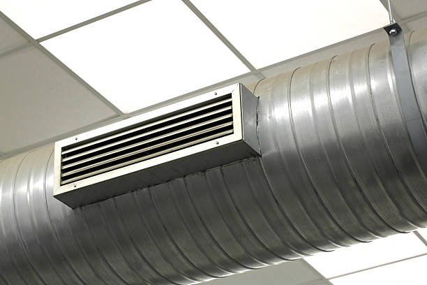 istock air conditioning system in a factory 636631048