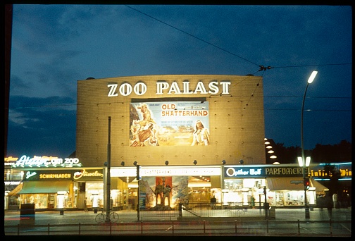Charlottenburg, Berlin, Germany, May 15, 1964. The famous film theater \