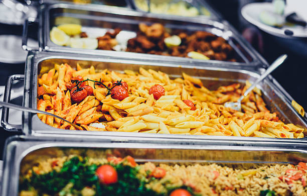 istock Cuisine Culinary Buffet Dinner Catering Dining Food Celebration 636632644