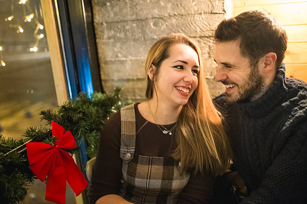 istock Couple in love on a date 636632738
