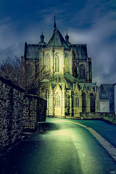 istock Cathedral of St. Hubert in Belgium 636634122