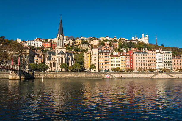 istock Old district of Lyon in France 636635588