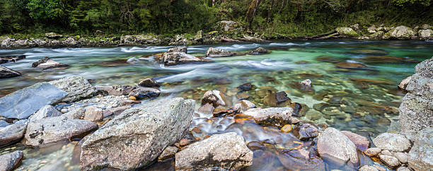 The Milford Track is a widely known tramping route in New Zealand – located amidst mountains and temperate rain forest in Fiordland National Park in the southwest of the South Island.