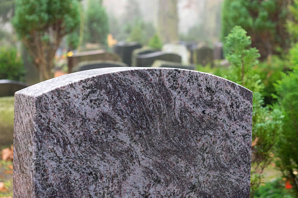 istock New Granite Tombstone with Space for Inscription 636637406