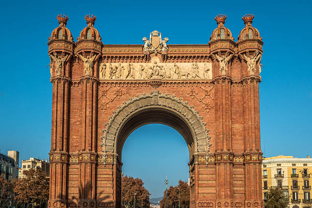 istock Arc de Triomphe of Barcelona 636641302