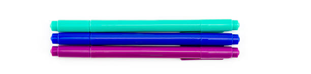 istock Colorful markers pens isolated 636646102