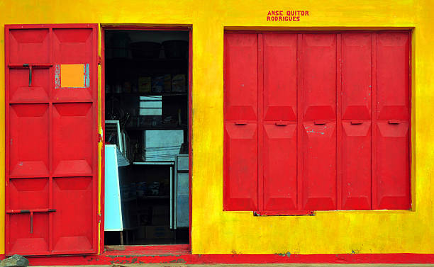 istock Creole architecture, Rodrigues island, Mauritius 636650154