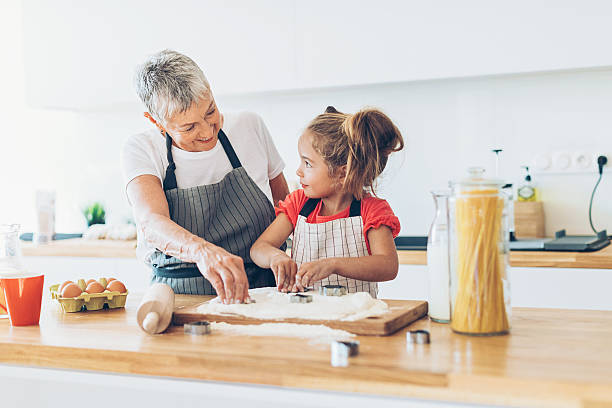 istock Learning to make cookies like grandma 636652998
