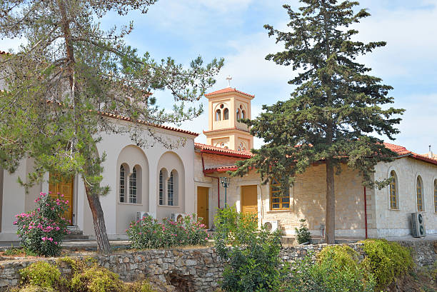 istock Orthodox temple, Hersonissos. 636658188