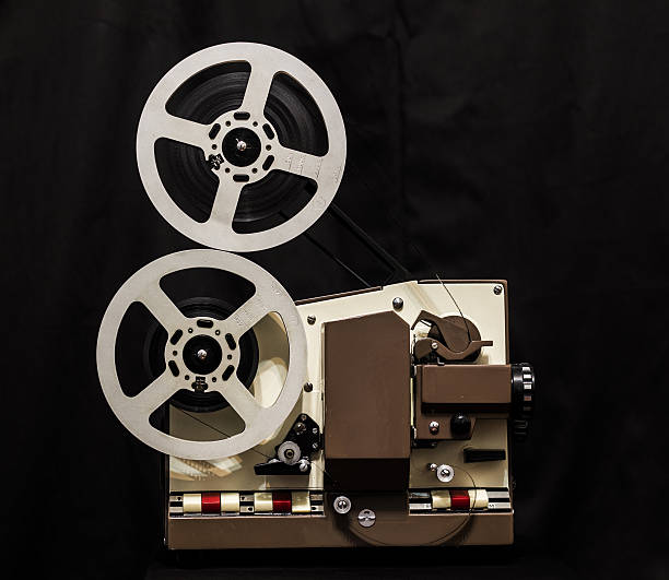 istock Vintage film projector 636658392
