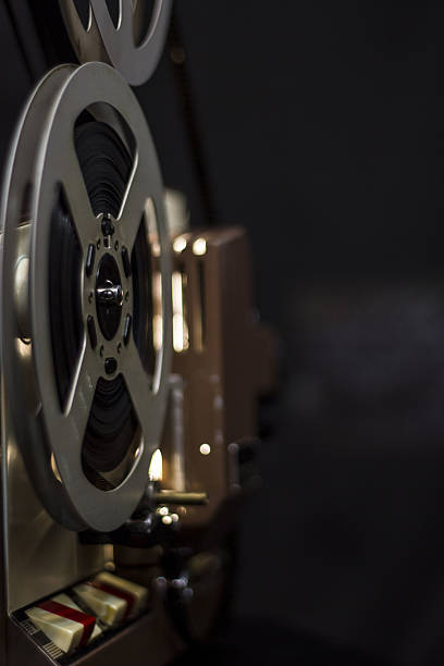 istock Vintage film projector 636658788