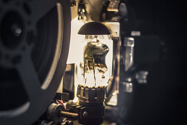 istock Vintage film projector 636659796