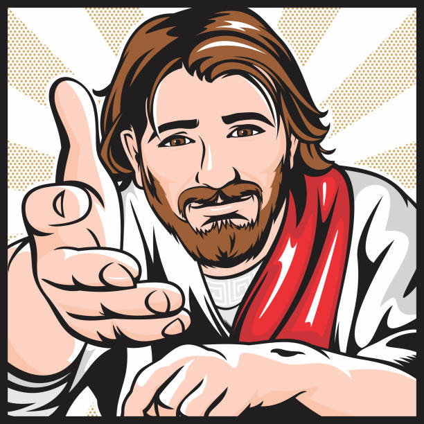 Come To Me Stock Illustration - Download Image Now - Jesus Christ,  Spirituality, Scar - iStock