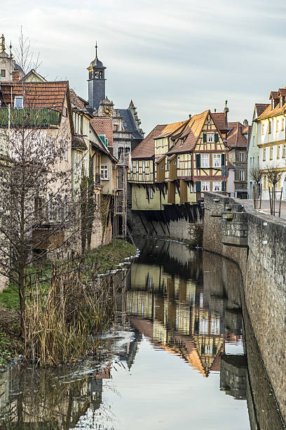 istock view to old half timbered houses in Marktbreit 636667018