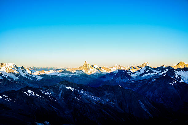 istock Sunrise with Matterhorn in the background - Wallis Alps 636667190