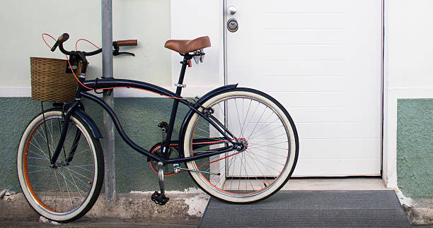 istock bike against a door 636668620