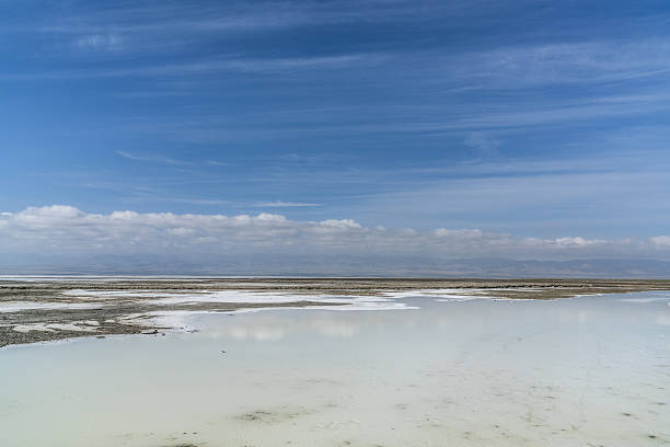 istock View of chaka salt plant against cloudy sky 636671960