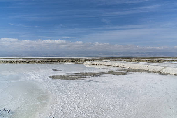 istock View of chaka salt plant against cloudy sky 636672106