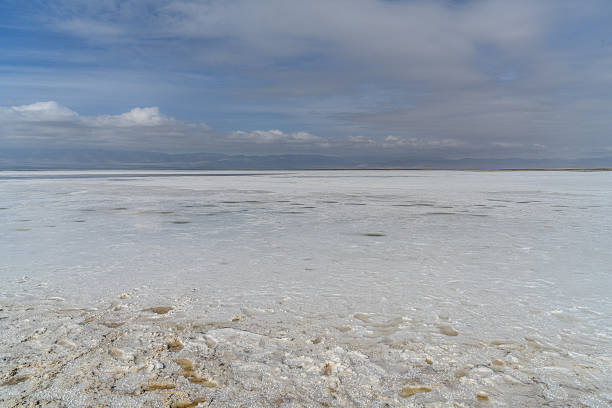 istock View of chaka salt plant against cloudy sky 636672178