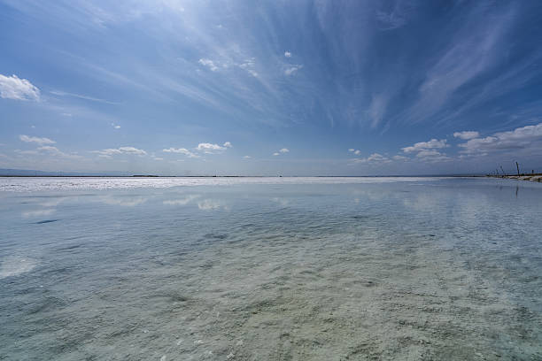 istock View of chaka salt plant against cloudy sky 636672306
