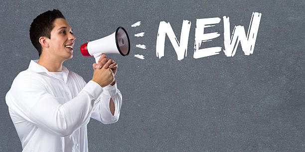 istock New promotion information advertising advertisement business concept 636680746