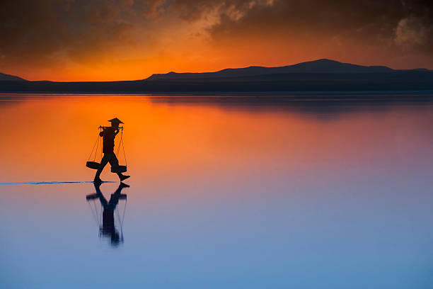East Asia worker concept - in Salt Lake - Ankara TURKEY