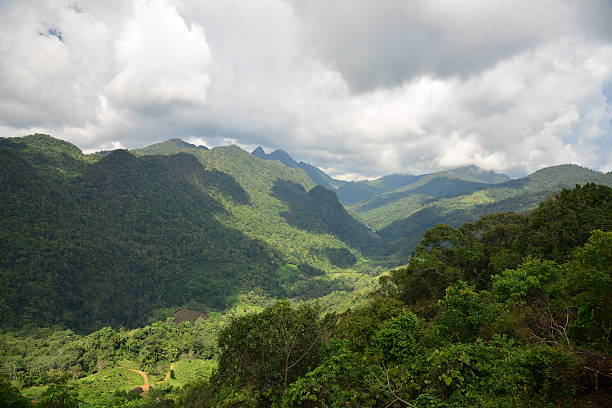 istock Landscape mountain view at Chiang Mai Thailand 636690346