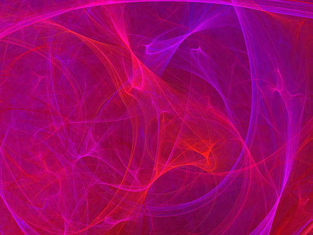 istock image of one Digital Fractal on Black Color 636690914